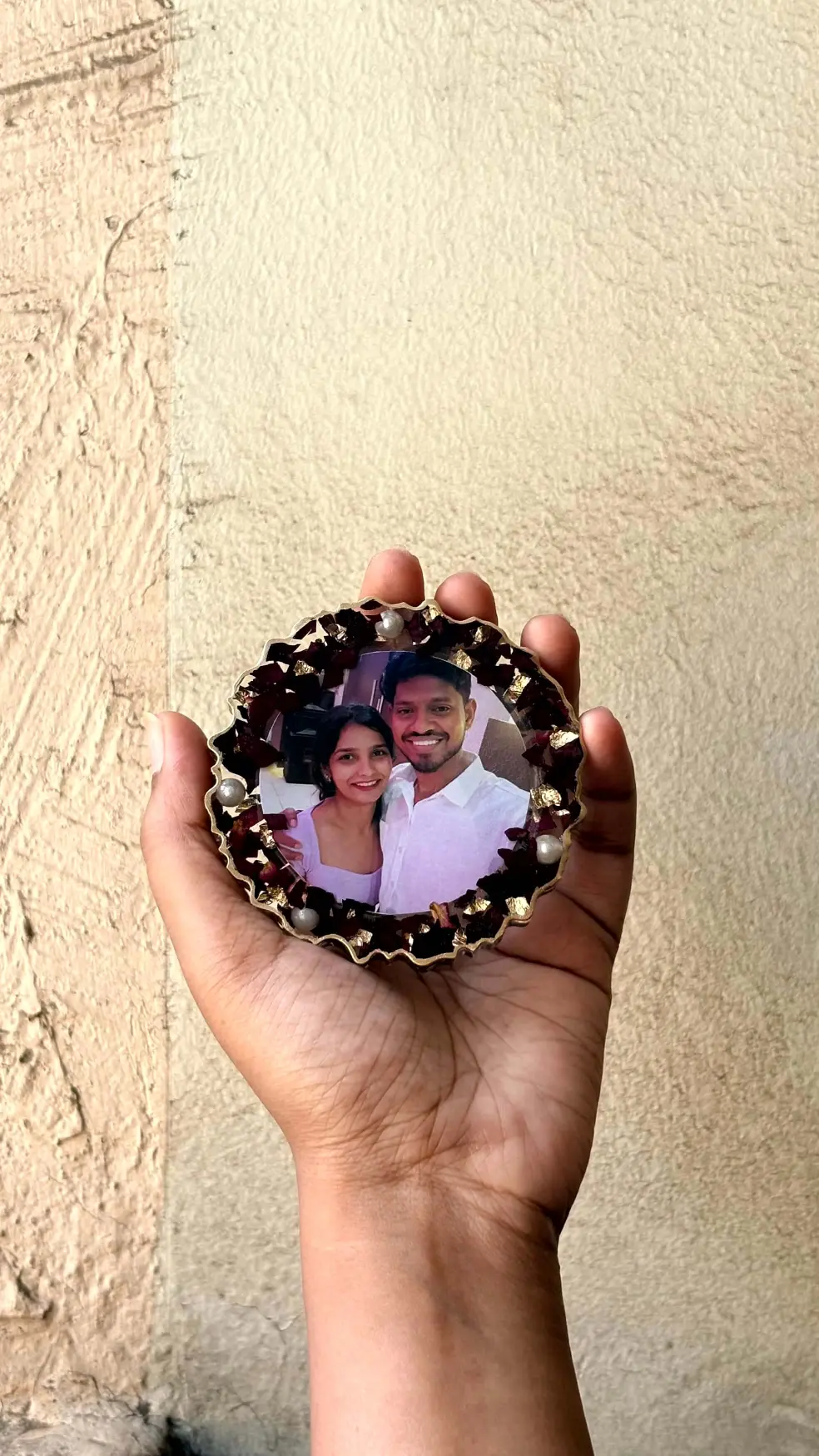 Image of 3 inch agate frame