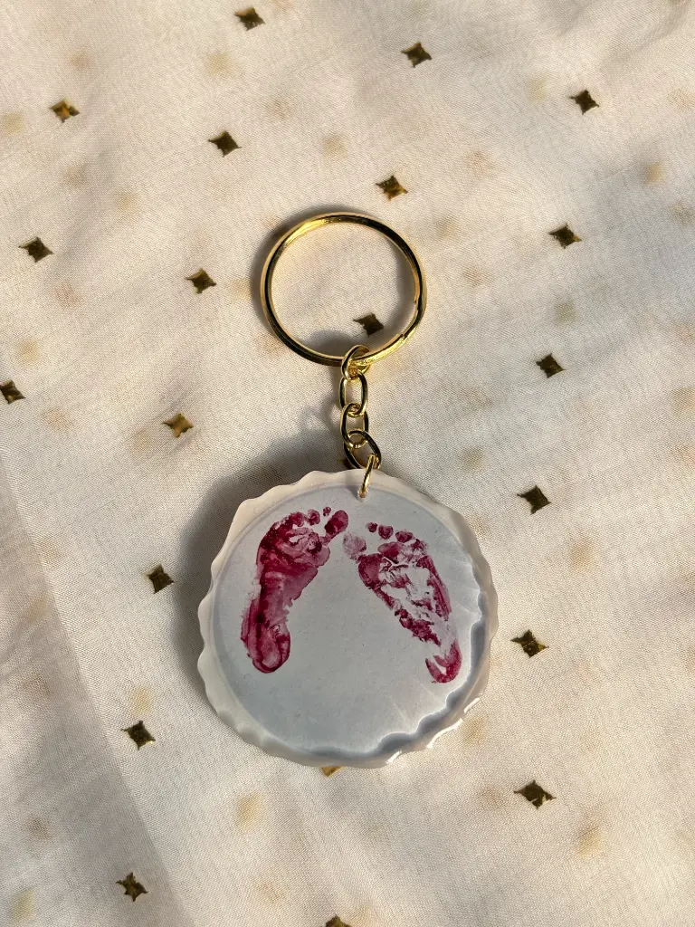 Image of Double sided photo keychain