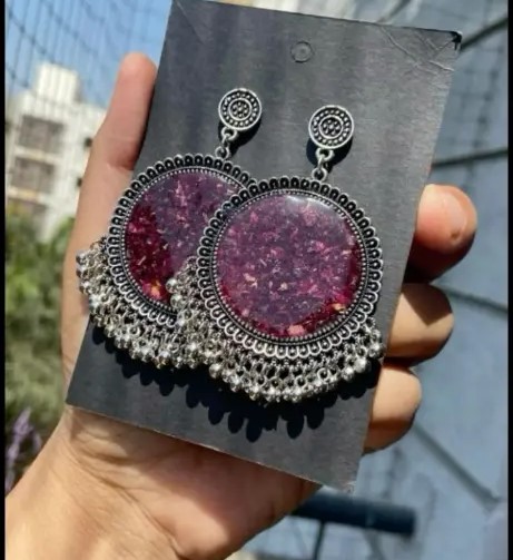 Image of Floral Jhumka