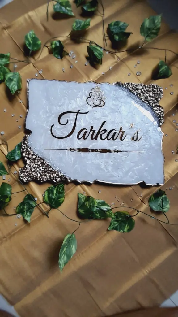 Image of Resin Nameplate 12x16